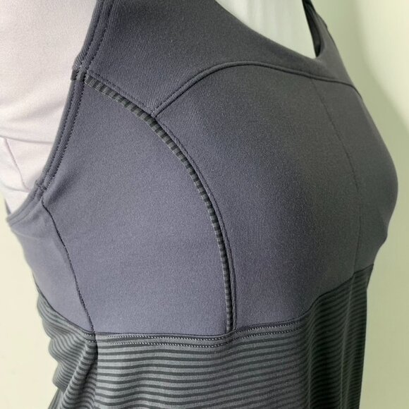 New Athleta Women's Skills Drills Racerback Tank Top in Gray Asphalt Size Small - Picture 5 of 12